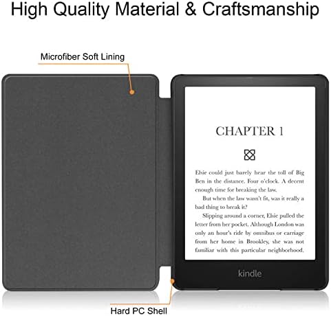 Minden esetben Új Kindle Paperwhite 11 Generációs 2021-Ben Megjelent - Nem Illik Kindle Oázis, Prémium PU Bőr Smart Cover Automatikus Aludni,