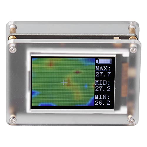 Hőkamera Thermograph Kamera Infravörös Szakmai Képalkotó Érzékelő AMG8833‑C 1.8 a Képernyőn