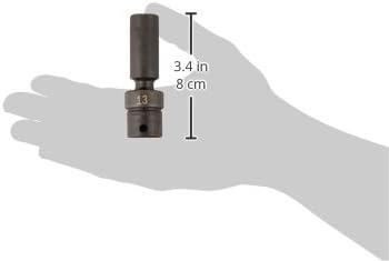 SKT-33383 3/8 - Meghajtó 6 Pont, Mély Forgatható Metrikus Hatása Socket 13mm