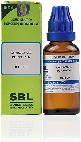 (Csomag 10) SBL Homeoapthic Sarracenia Purpurea Hígítási 1000CH (1M) 30ml