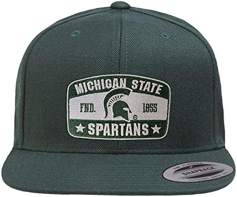 A Michigan Állami Egyetem Hivatalosan Engedélyezett Michigan State Spartans Prémium Snapback Sapka