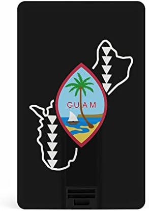 Guam Zászló, Pecsét USB Meghajtó Hitelkártya Design USB Flash Meghajtó U Lemez, pendrive 32G