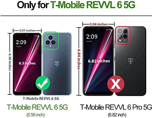 BuumHuum a T-Mobile REVVL 6 5G az Esetben Aranyos, Csillogó Kristály Pillangó Teljes Védelmet Esetekben a Tini Lányok,Felnőttek