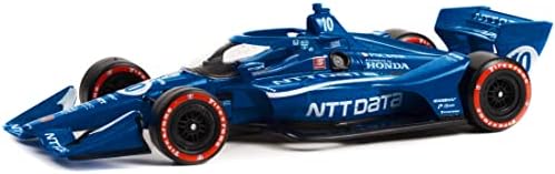 Dallara IndyCar (Versenyzett Verzió) 10 Palou NTT Adatok Chip Ganassi Racing Bajnok NTT IndyCar Sorozat (2021) 1/18 Fröccsöntött Modell Autó