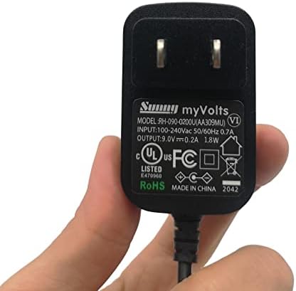 MyVolts 9V-os Tápegység Adapter Kompatibilis/Csere a Vox StompLab IIG effekt Pedál - US Plug