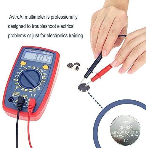 AstroAI Digitális Multiméter & Teszt Vezet Csomag
