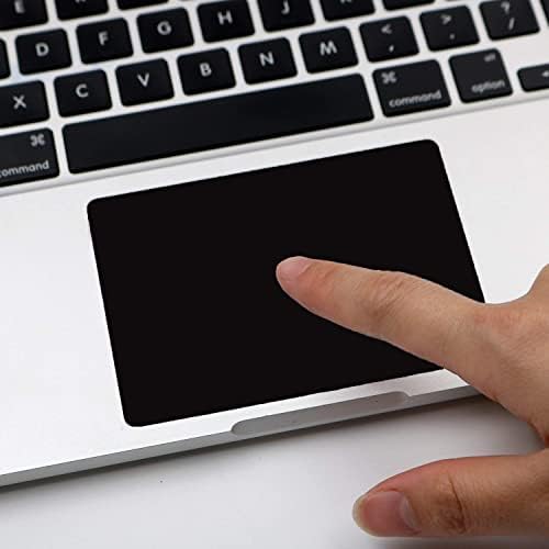 (2 Db) Ecomaholics Prémium Trackpad Védő Dell XPS 9315 13.3 hüvelykes Laptop, Fekete Touch pad Fedezze Anti Karcolás Anti Fingerprint
