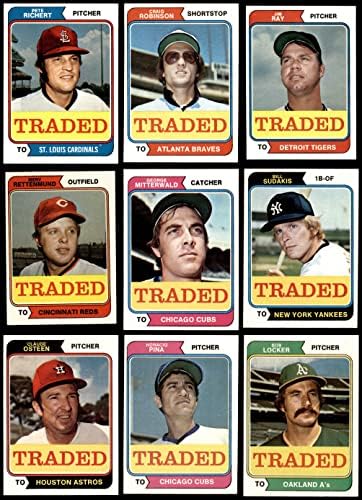 1974 Topps Forgalmazott Baseball Teljes Készlet (Baseball Szett) NM+