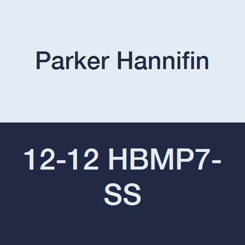 Parker Hannifin 12-12 HBMP7-SS MPI Rozsdamentes Acél MPI Unió Csatlakozó Cső Felszerelése, 3/4 Közepes Nyomású Fordított Cső x 3/4