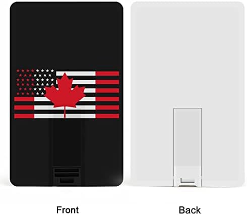 USA, Kanada Zászló Hitel, Bank Kártya, az USB Flash Meghajtók Hordozható Memory Stick Kulcsot Tároló Meghajtó 32G