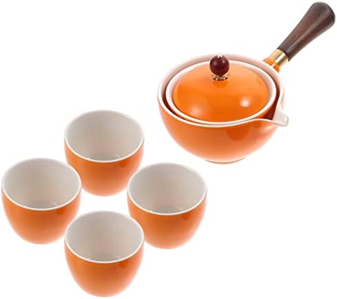 Angoily kávéfőző Japán Kerámia Teáskanna Vízforraló: Klasszikus teáskannában oldalfogantyú koreai Porcelán Kung Fu Teáskanna Tea