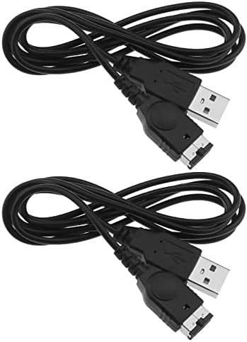 2db USB hálózati Töltő kábel Kábel Kompatibilis a Nintendo NDS/Gameboy Advance SP USB Töltő Kábel Vezető Tartozékok Fekete
