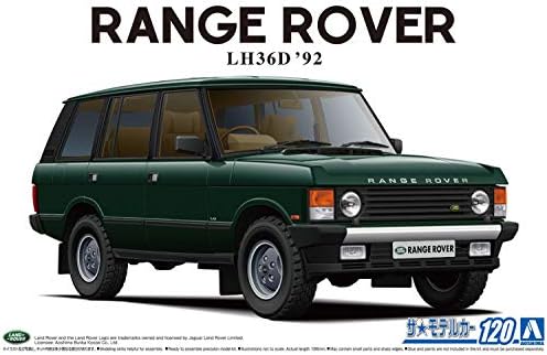 A Modell Autó Sz 120 1/24 Land Rover LH36D Range Rover Classic '92 Műanyag Modell ...