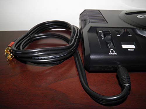6 méter Aranyozott Prémium Sztereó audio kábel a Sega Genesis rendszer egy