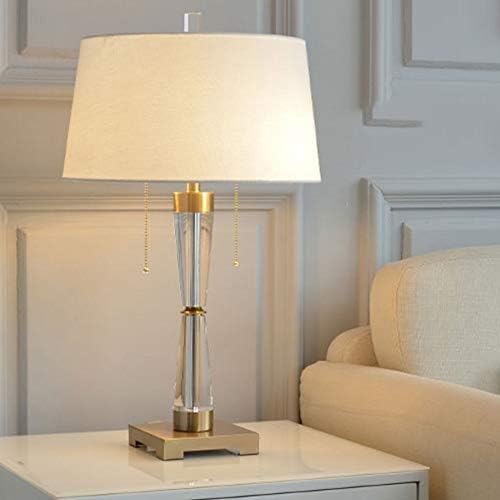 HÁT, Kristály asztali Lámpa Hálószoba Egyszerű Éjjeliszekrényen Luxus Hálószoba Post - Éjjeli Lámpa