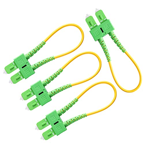 4 DB Egyszemélyes Mód Visszacsatolási Plug Teszter SC-APC Üvegszálas Optikai Duplex Kábel Adapter 9/125