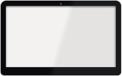 LCDOLED® 15.6 inch Csere érintőképernyő Digitalizáló Első Üveg Panel + Keret a HP Envy X360 15-w190nb 15-w192nb 15-w199ur (Touch