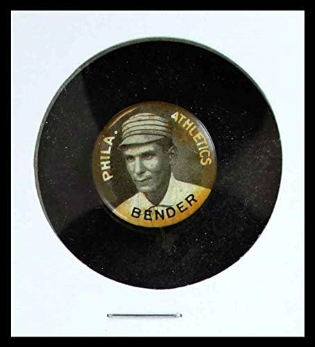 1910 Édes Caporal Csapok LG Főnök Bender Philadelphia Atlétika (Baseball Kártya) (Nagy Betűkkel) EX Atlétika