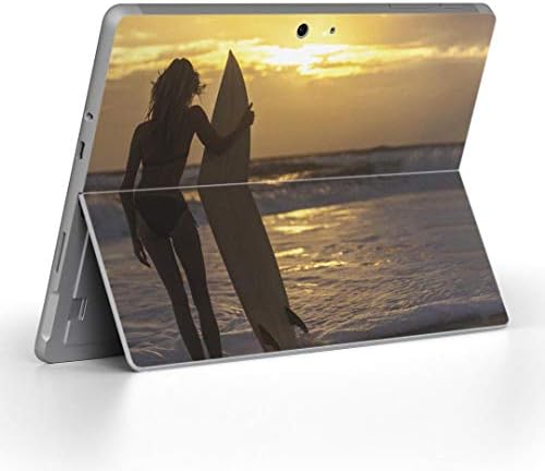 igsticker Matrica Takarja a Microsoft Surface Go/Go 2 Ultra Vékony Védő Szervezet Matrica Bőr 006520 Fotó tengeri Naplemente Karakter