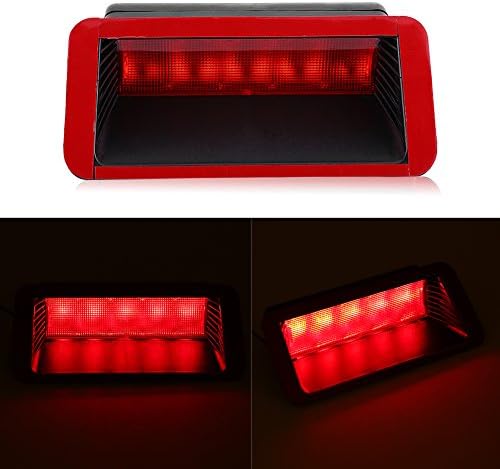 Keenso 5 LED 12V Harmadik féklámpa, Univerzális Piros Autó Magas Mount Harmadik Hátsó Fék Ne hátsó Lámpa Lámpa