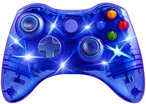 OSTENT Csere Esetben Shell & Gombok Készlet Microsoft Xbox 360 Vezeték nélküli Vezérlő - Szín Kék [Video Játék]