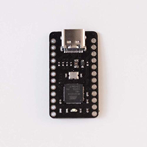 KIS-C Pro Micro MCU-val USB-C & DFU bootloader (ATmega32U4, 5V/16MHz) (Fekete)