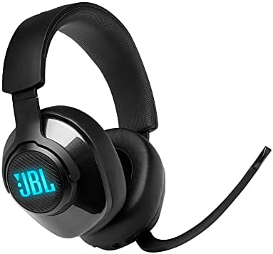 JBL Quantum 400 - Vezetékes fejhallgató Gaming Fejhallgató, USB-s Játék-Chat Egyensúly Dial - Fekete
