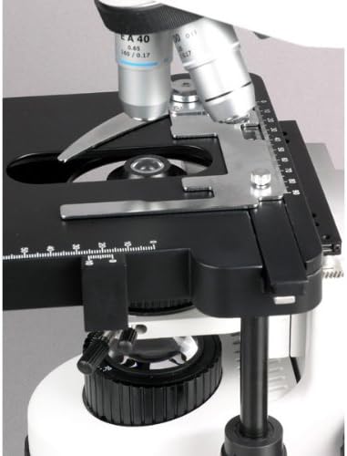 AmScope B690A-DK-PL Siedentopf Összetett Mikroszkóp Binokuláris, 40X-1500X Nagyítás, WH10x, valamint WH15x Szuper-Widefield Szemlencse,
