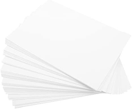 STOBOK Fehér Tartozékok Pad Vonalvezetés Papírokat Készlet, A4-es Rajz, Festmény, Akvarell Tartozékok Művészek Festmény Papírokat