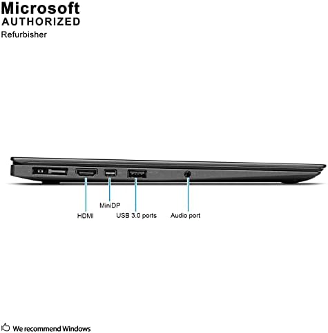 Lenovo ThinkPad X1 Carbon 4. GEN 14 Üzleti Laptop, Intel Core I5-6300U 2,4 GHZ-es, 8G DDR3, M. 2 128G SSD, HDMI, mDP, USB 3.0, a Windows