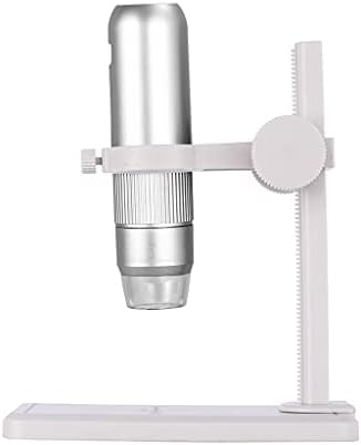 FZZDP Videó Mikroszkóp 8 LED 1080P 1000-37DB Fehér Elektronikus Digitális Mikroszkóp Android iOS PC (Szín : OneColor)