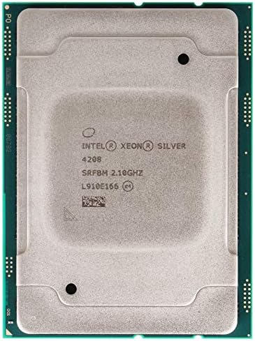 Intel Xeon Ezüst 4208 Processzor, 8 Mag 2.10 GHZ-es 11MB 85W CPU CD8069503956401 (OEM Tálca Feldolgozó)