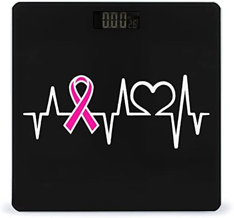 A mellrák Szívverés Intelligens Digitális Mérleg a Testsúly Haza Háttérvilágítású LCD-Mérési Skála Nagy Pontosságú Mérések