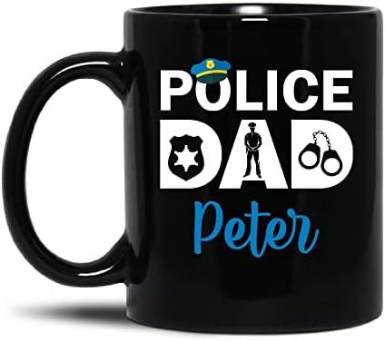 Egyéni Név Rendőr Kerámia Bögre, Gratulálok Tiszt Tea Csésze, Tiszt Ajándékok Születésnapi, Karácsonyi, Nyugdíjas, Személyre