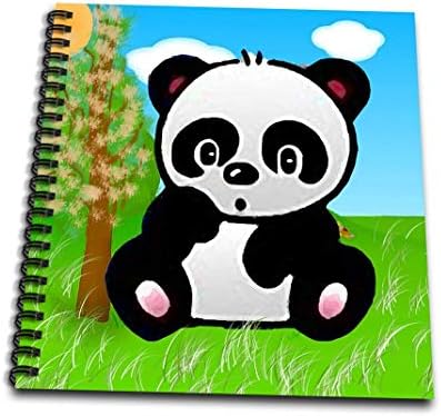 3dRose db_5732_2 Panda Medve Memória Könyv, 12 12-Es