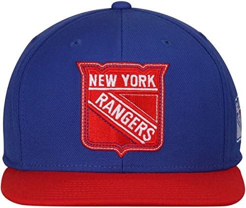 Reebok New York Rangers Két Hang Lapos Bill Snap Vissza Kalap - OSFA - VS78Z