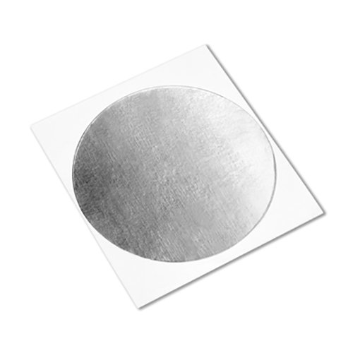 3M 1170 Ezüst Alumínium Fólia, Szalag Vezető Akril Ragasztó, A 1,5 Átmérőjű Körök (Csomag 5)