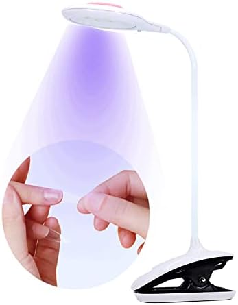 yisinuoo Mini Köröm Lámpa 18W Led-Liba Nyakú Gyógyító Lámpa Hordozható 360° Forgatható Kis UV-Fény, Zselés Körmök
