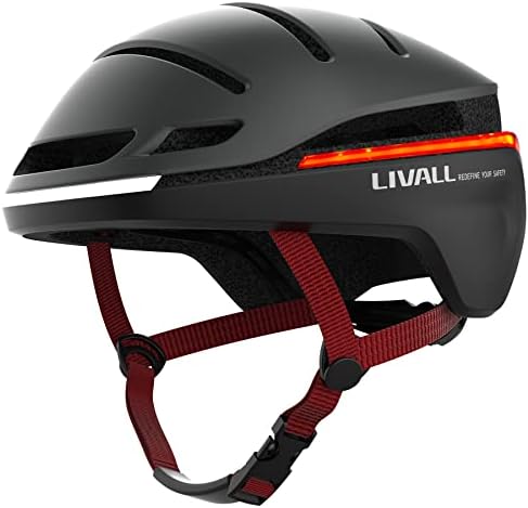 LIVALL EVO21 Okos Kerékpáros Sisak SOS Figyelmeztető Bluetooth Sisak Ajánlat 360°Figyelmeztető Lámpa Fék Figyelmeztető Lámpa irányjelző,