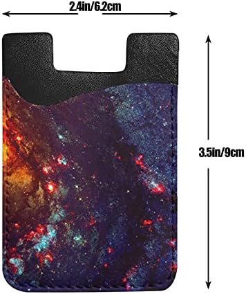 Univerzum, Galaxy, a Tér mobiltelefon-Kártya Hoder Ujjú Pu Bőr Vissza az iPhone