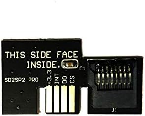 LICHIFIT Szakmai Micro SD Kártya Adapter TF Kártya Olvasó a Játék Kocka SD2SP2 SDLoad SDL Adapter (Fekete)