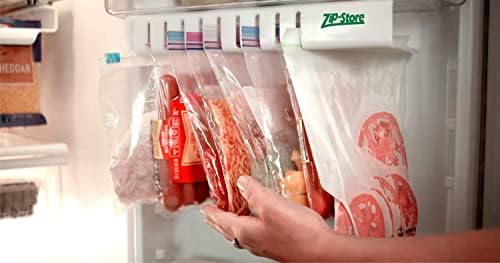 Zip-n Tárolni A Hűtőben Szervező Ládákat - szatyorba Könnyű Hűtőszekrény Szervező - Szervez 10 Táskák, A Maradék, Könnyen belátható,