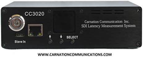 Szegfű Communications Inc. CC3020 SDI/HDSDI/4K-1.5 G/3G/6G Videó Késleltetés Késleltetés Mérés/Próba/Elemzés