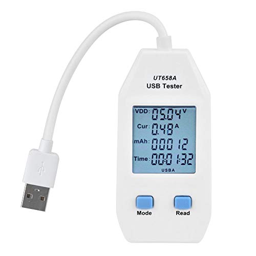 UT658 USB Teszter USB Érzékelő, Digitális Voltmérő Nagyáramú Áram Kapacitás, Feszültség Teszter Jelenlegi Mérő(UT658A)