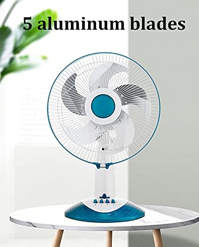 yoo Hordozható Légkondicionálók Oszcilláló Táblázat Ventilátor 14.2-Es 3 Sebesség Beállítások 60 Perces Időzítő Box Fan 5 Alumínium