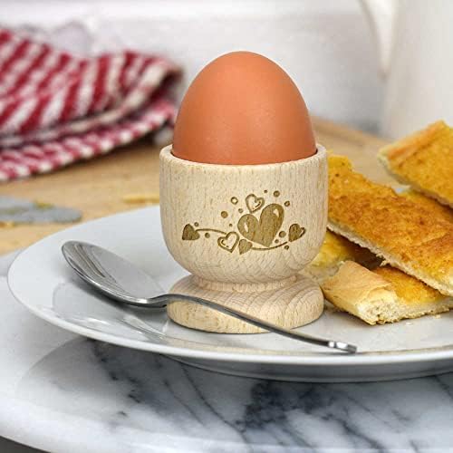 Azeeda 'Szív' Fából készült tojástartó (EC00022551)