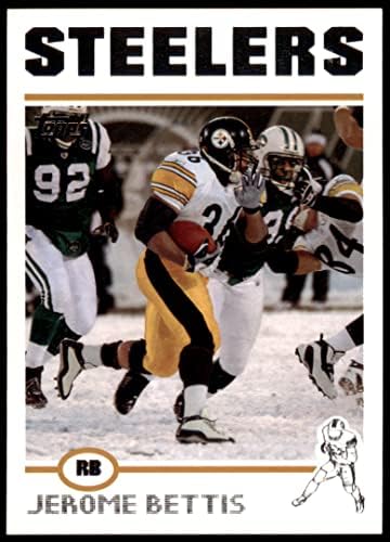 2004 Topps 198 Jerome Bettis Pittsburgh Steelers (Foci Kártya) NM/MT Steelers Notre Dame
