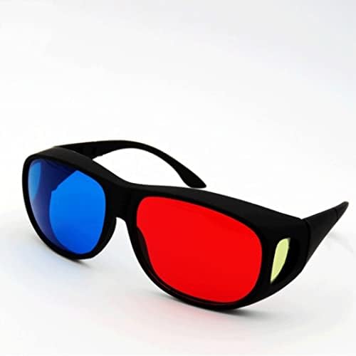Eioflia Piros-Kék 3D Szemüveg Cián Anaglif Egyszerű Stílusú 3D-s Szemüveg Sztereó Film, Játék-Extra Frissítés Stílus, a Férfiak
