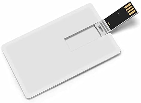 Fű Koponya USB Meghajtó Hitelkártya Design USB Flash Meghajtó U Lemez, pendrive, 64G