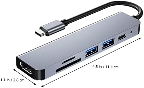SOLUSTRE 3pcs 6 Dokkolóállomás-Laptop Dokkoló Állomás Hub Laptop Töltés USB Hub USB Hub Multi - Port USB Elosztó USB-Hub Elosztó